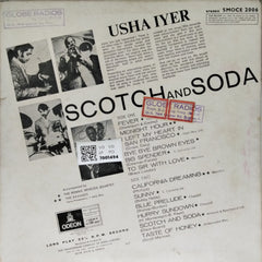 Usha Iyer - Scotch and Soda (Vinyl)