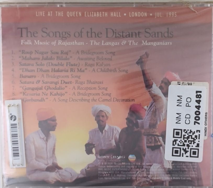 The Langas, The Manganiars - The Songs of the Distant Sands (CD)