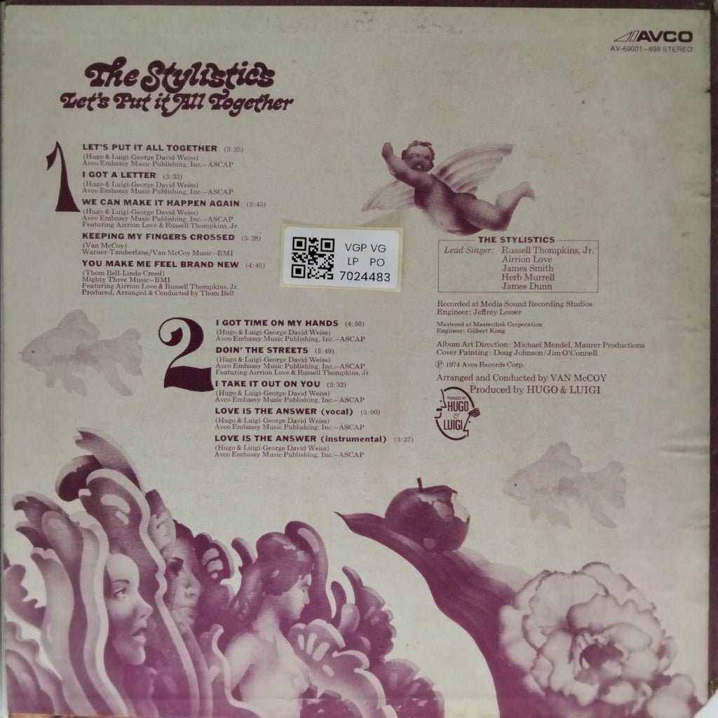 Stylistics - Let's Put it All Together (Vinyl)