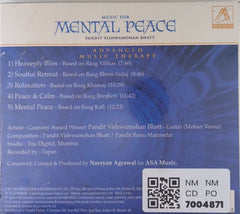 Pandit Vishwamohan Bhatt - Music for Mental Peace (CD)