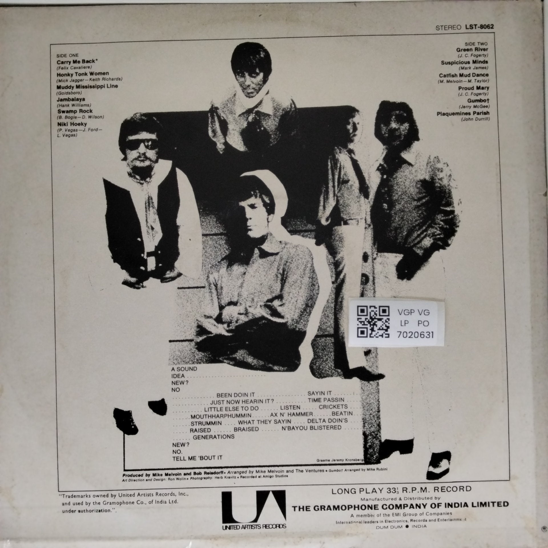 The Ventures - Swamp Rock (Vinyl)