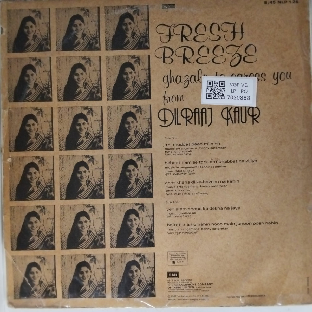 Dilraaj Kaur - Fresh Breeze (Vinyl)