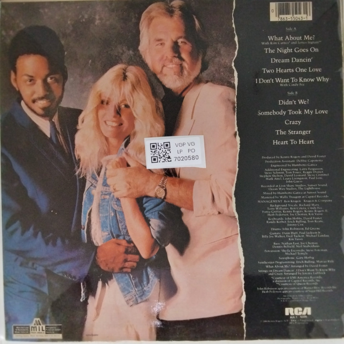Kenny Rogers - What About Me? (Vinyl)