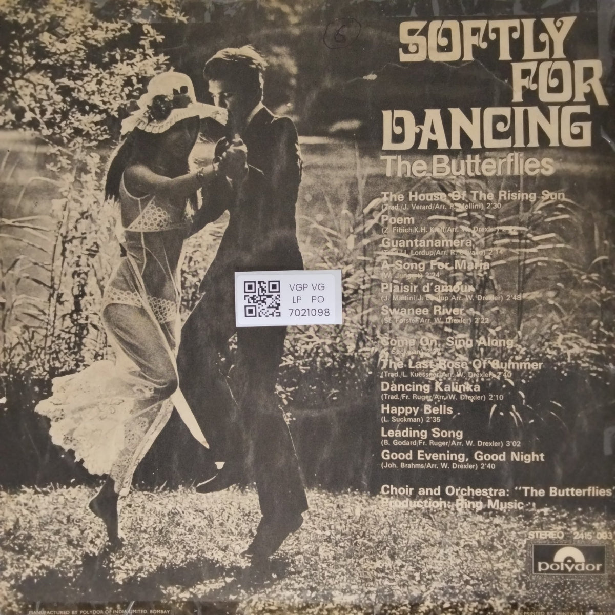 The Butterflies - Softly for Dancing (Vinyl)