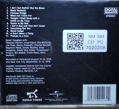 Sarah Vaughan - Duke Ellington Song Book Two (CD)