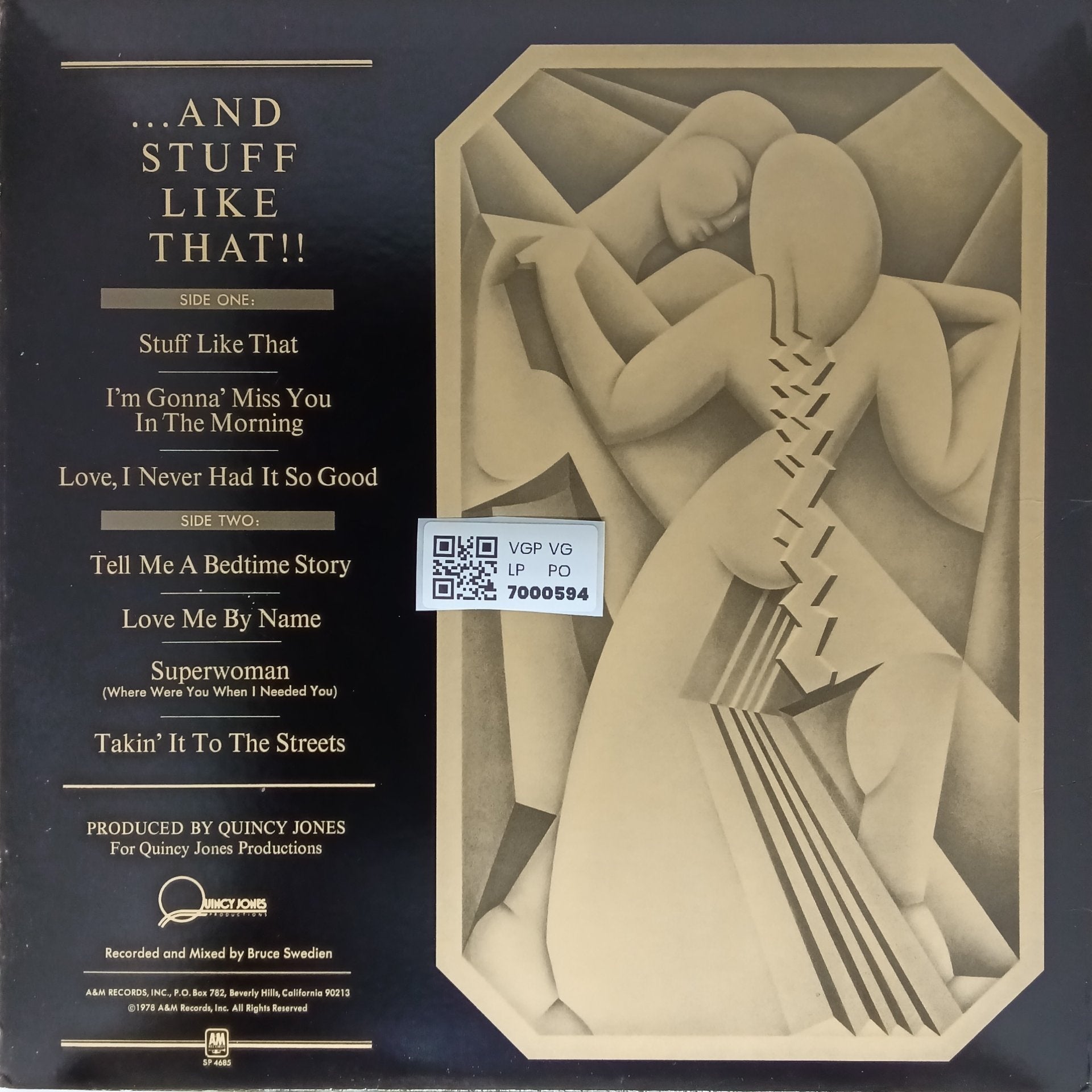 Quincy Jones - Sounds...And Stuff Like That!! (Vinyl)