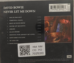 David Bowie - Never Let Me Down (CD)