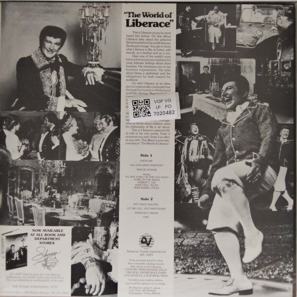 Liberace - Excerpts From the TV Special: The World of Liberace (Vinyl)