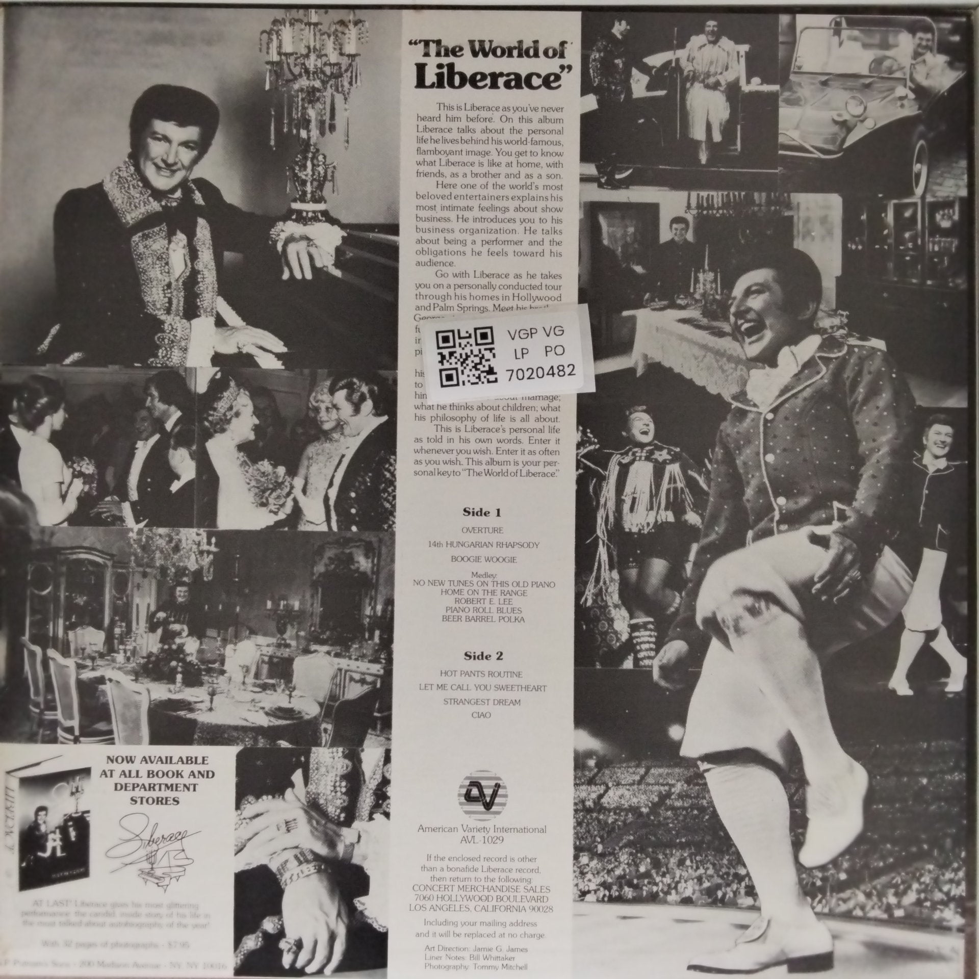 Liberace - Excerpts From the TV Special: The World of Liberace (Vinyl)