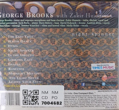 George Brooks with Zakir Hussain - Night Spinner (CD)