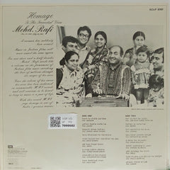 Mohd. Rafi - Homage to the Immortal Voice (Vinyl)