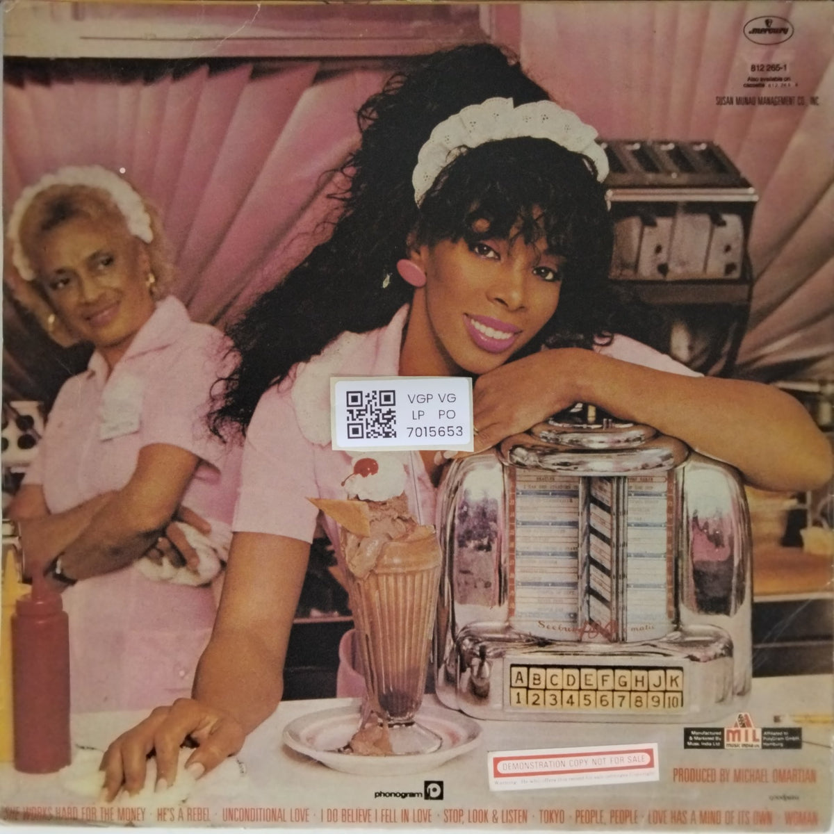 Donna Summer - She Works Hard for the Money (Vinyl)