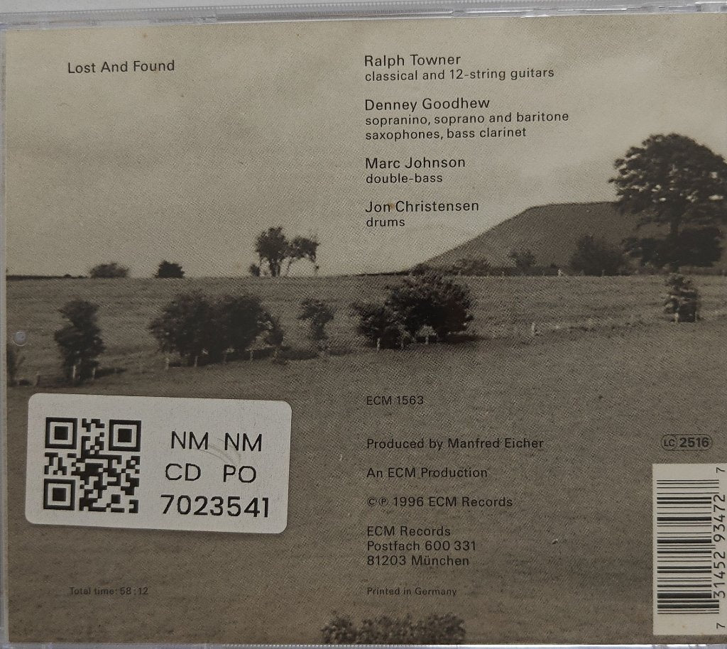 Ralph Towner - Lost And Found (CD)