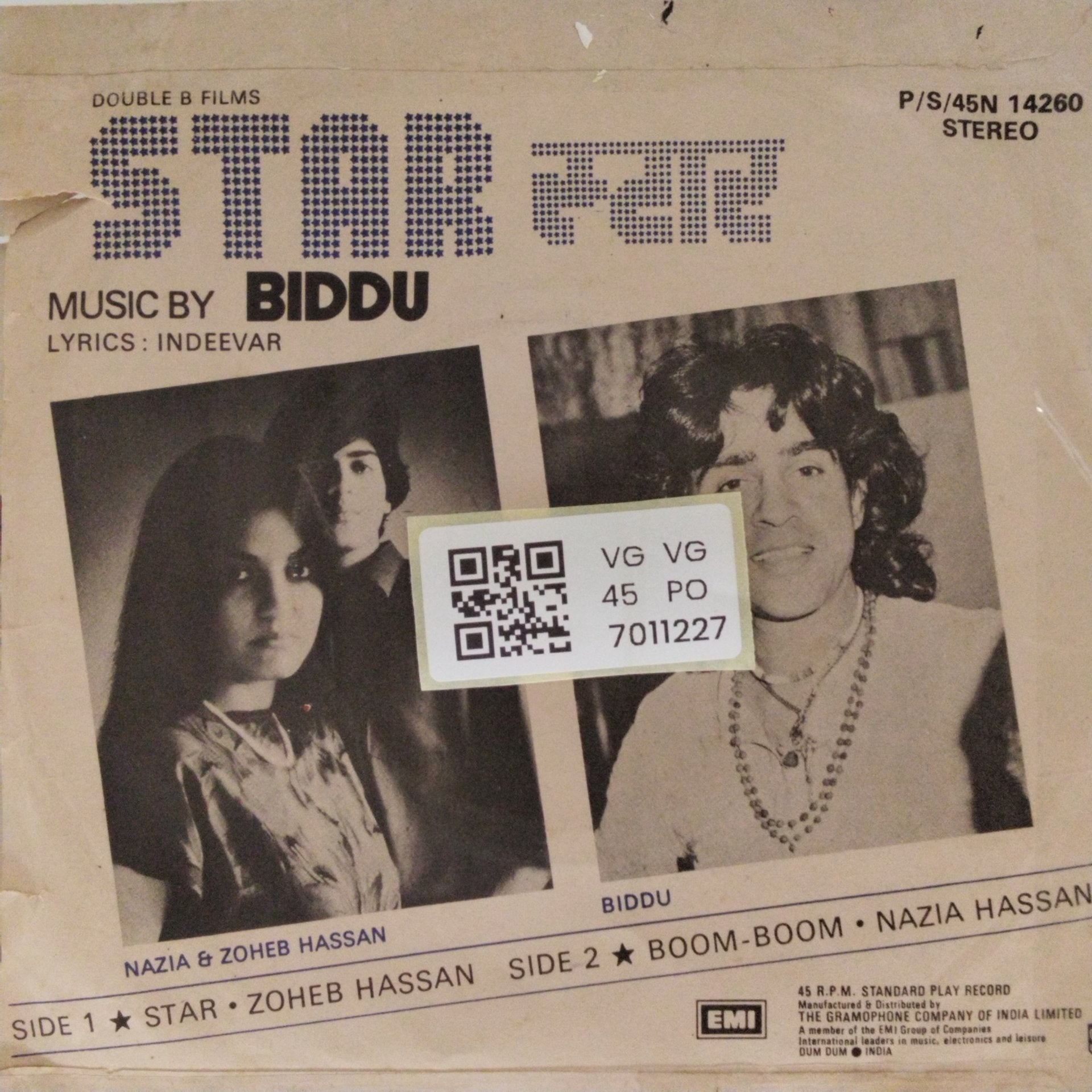 Biddu - Star (45-RPM)