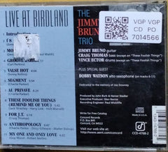 The Jimmy Bruno Trio - Live at Birdland (CD)