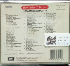 Lata Mangeshkar - The Golden Collection - Lata Mangeshkar -II (Made in USA) (CD) (2)