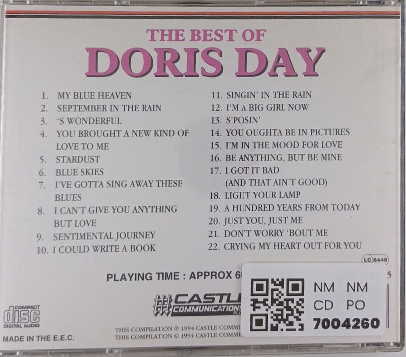 Doris Day - The Best of Doris Day (CD)