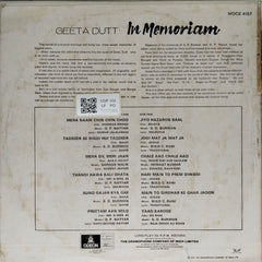 Geeta Dutt - In Memoriam (Vinyl)