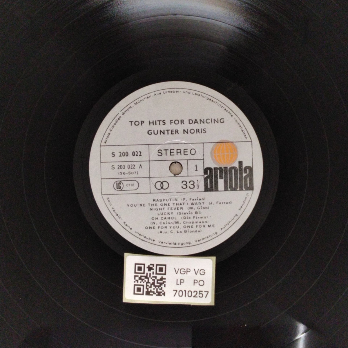 Günter Noris - Top Hits for Dancing (Vinyl)