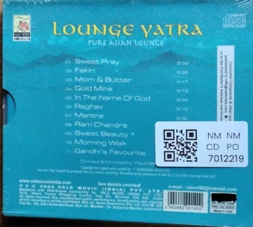 Various - Lounge Yatra (CD)