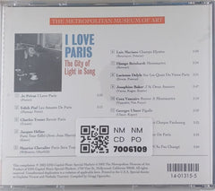 Various - I Love Paris: The City of Light in Song (CD)