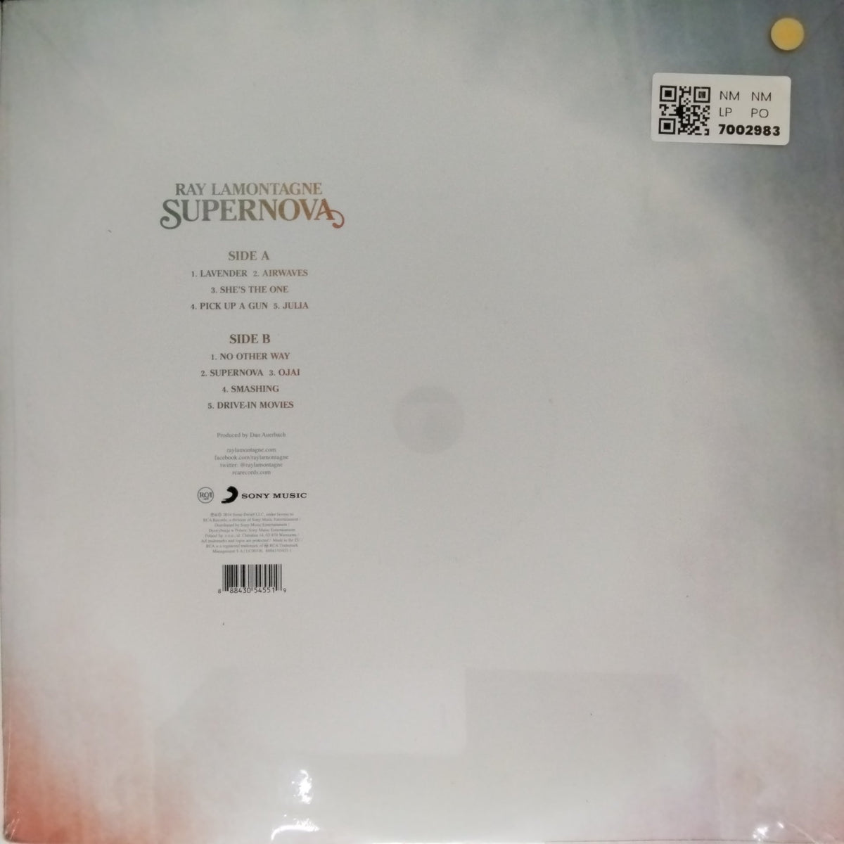 Ray LaMontagne - Supernova (Vinyl)
