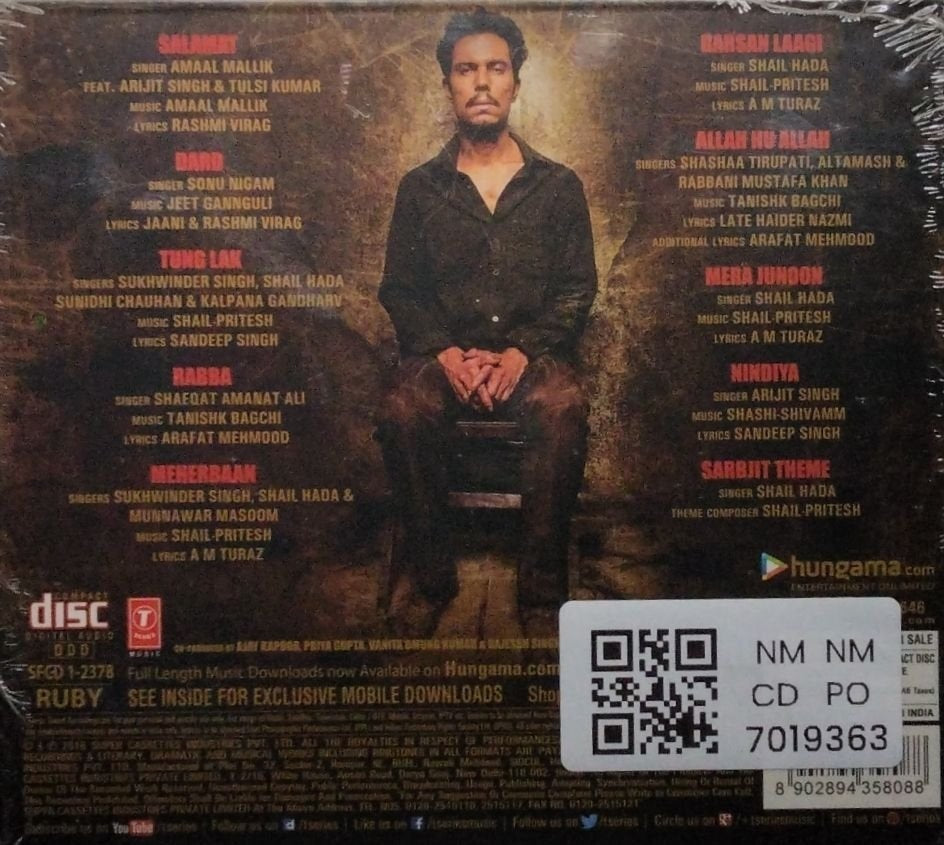 Shail-Pritesh - Sarbjit (CD)