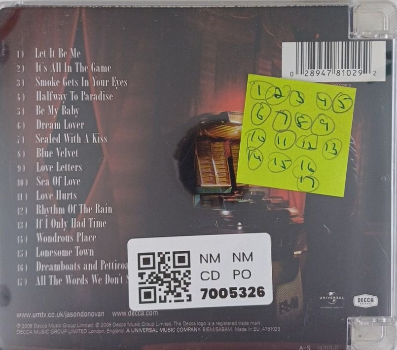 Jason Donovan - Let It Be Me (CD)