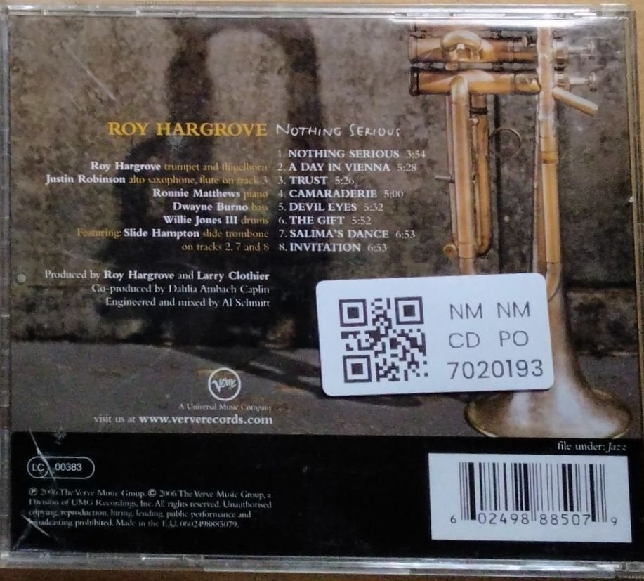 Roy Hargrove - Nothing Serious (CD)