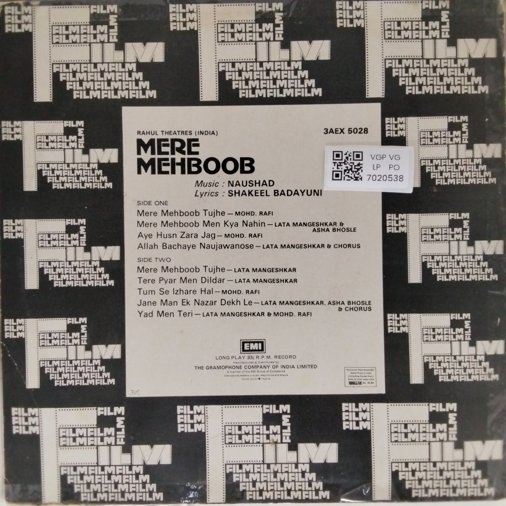 Naushad - Mere Mehboob (Vinyl)