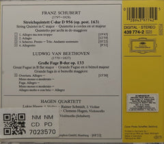 Schubert, Beethoven, Hagen Quartett, Heinrich Schiff - Streichquintett (CD)