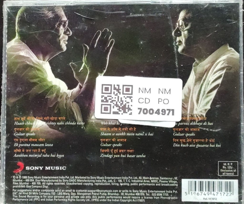 Jagjit, Gulzar - Marasim (CD)