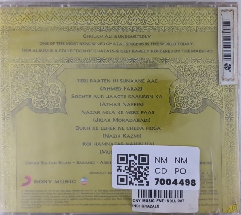 Ghulam Ali - Farmaaish Vol. 2 (CD)