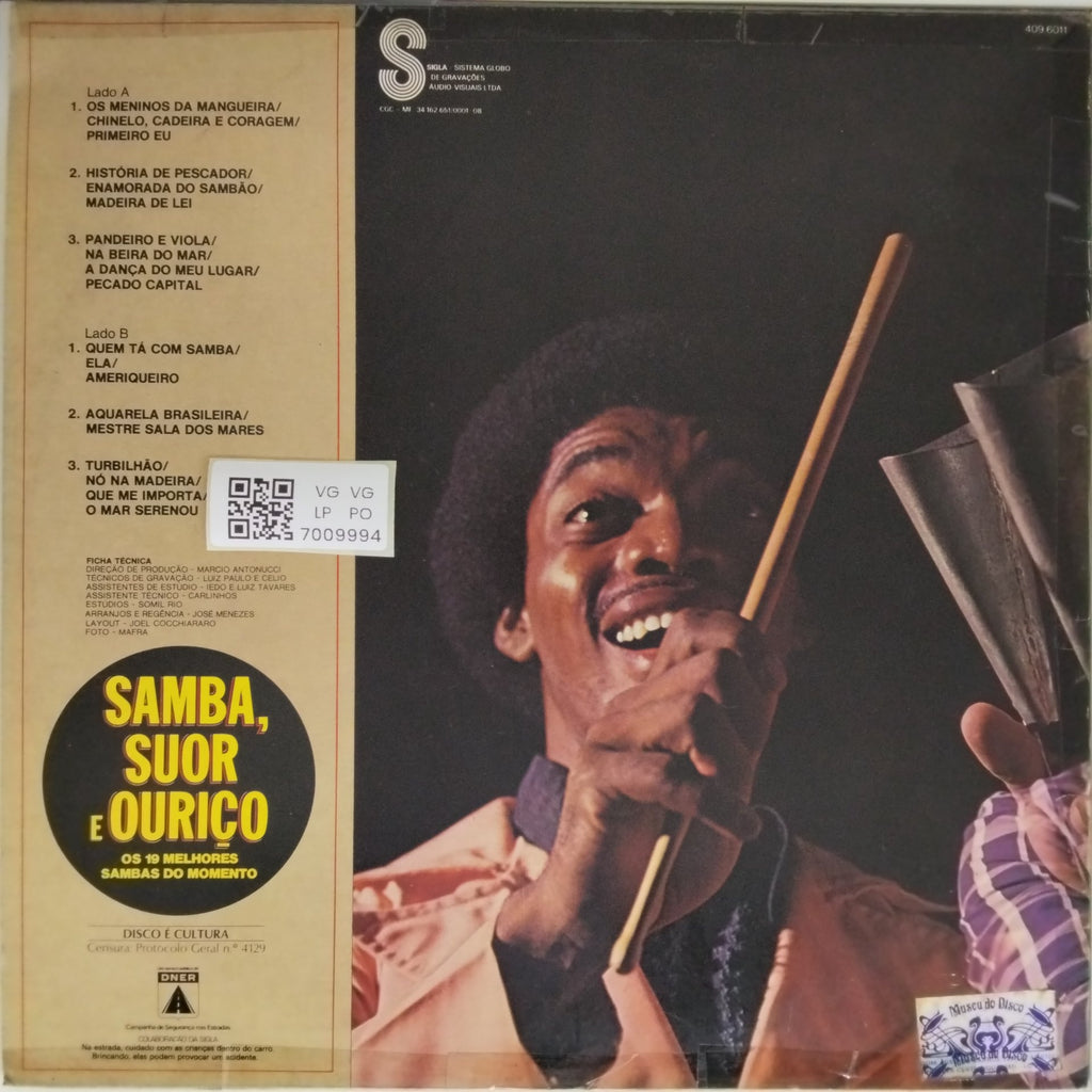 Sambalivre - Samba, Suor e Ourico (Vinyl)