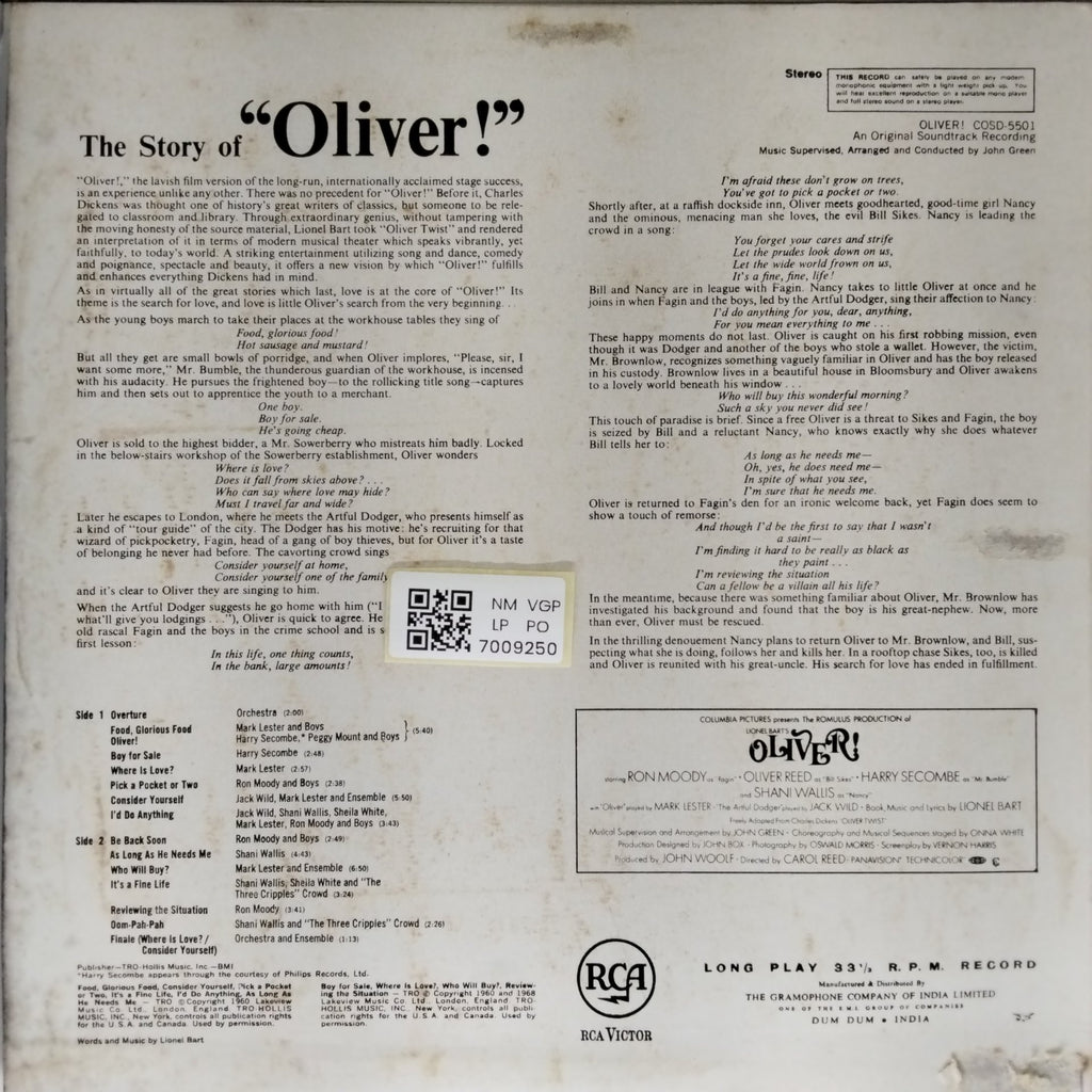 Lionel Bart - Oliver! (Vinyl)