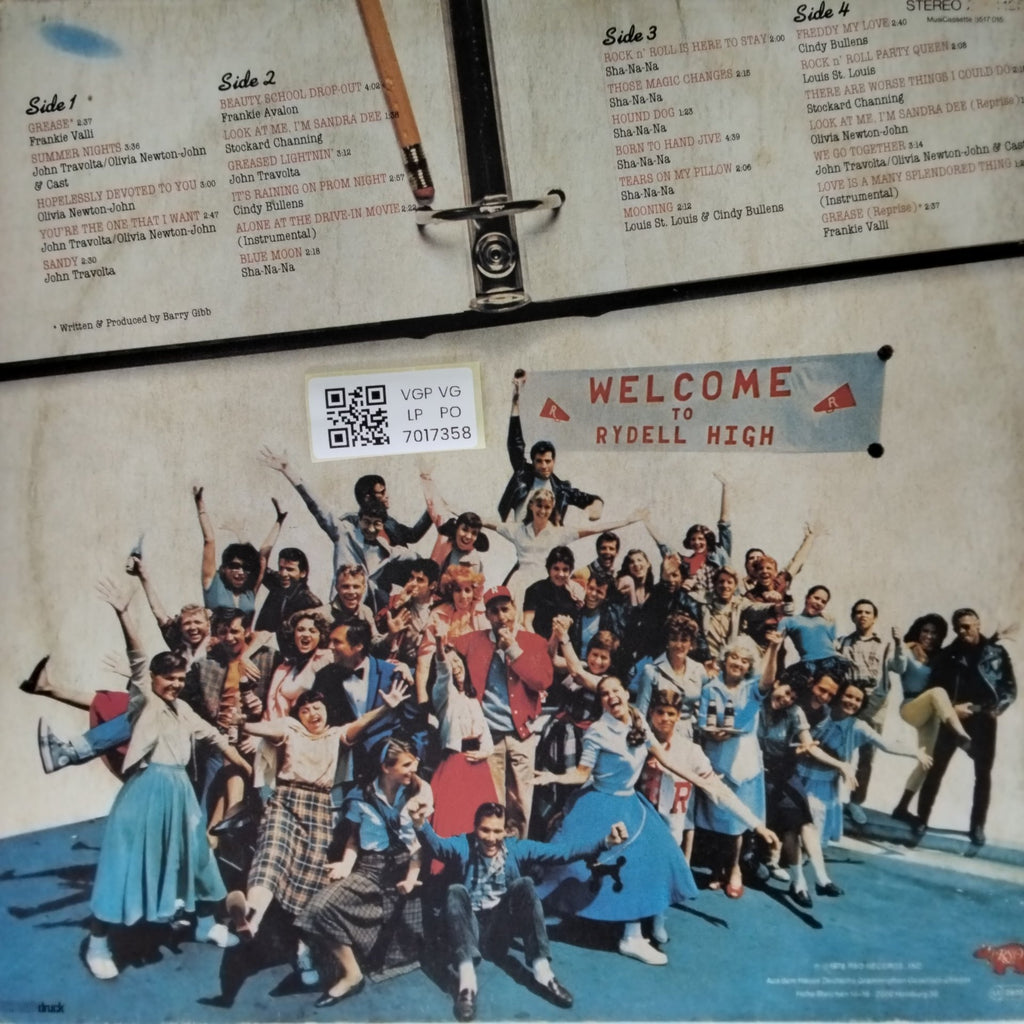 Various - Grease: The Original Soundtrack from the Motion Picture (Vinyl)