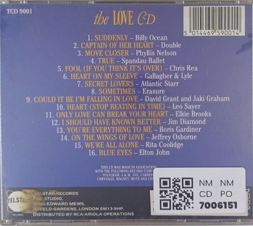 Various - The Love CD (CD)