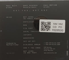 Paul Bley, Gary Peacock, Paul Motian - Not Two, Not One (CD)