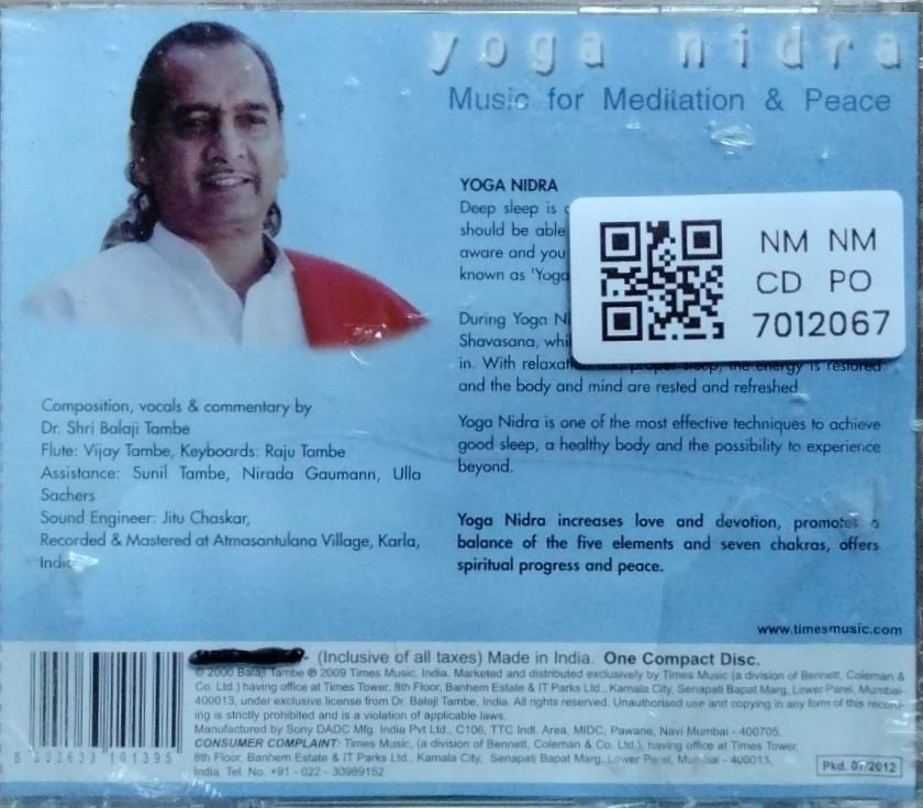 Dr. Shri Balaji Tambe - Yoga Nidra (CD)