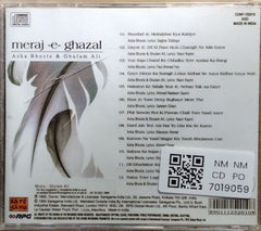 Asha Bhosle, Ghulam Ali - meraj -e- ghazal (CD)