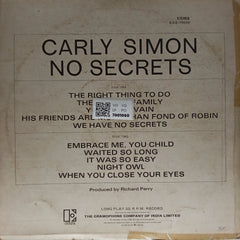 Carly Simon - No Secrets (Vinyl)