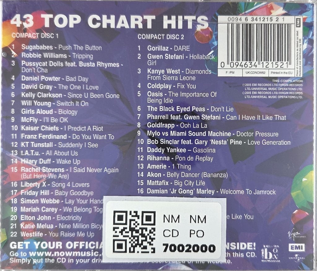 Various - NOW That's What I Call Music! 62 (CD) (2)