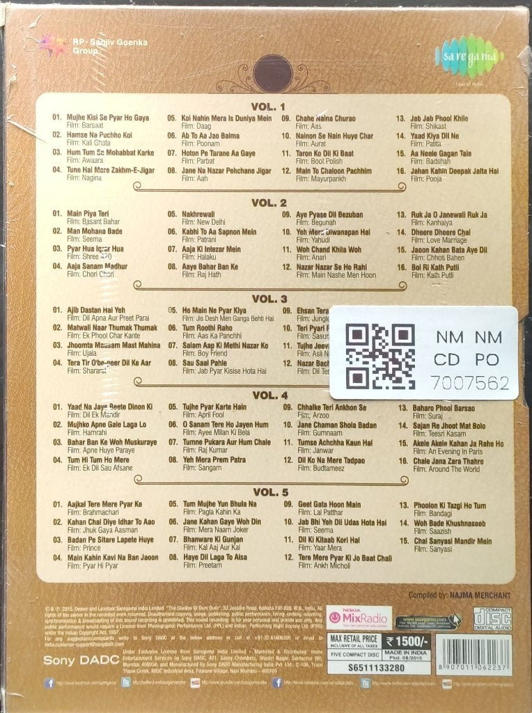 Shankar Jaikishan - The Best of Shankar Jaikishan (CD) (5)