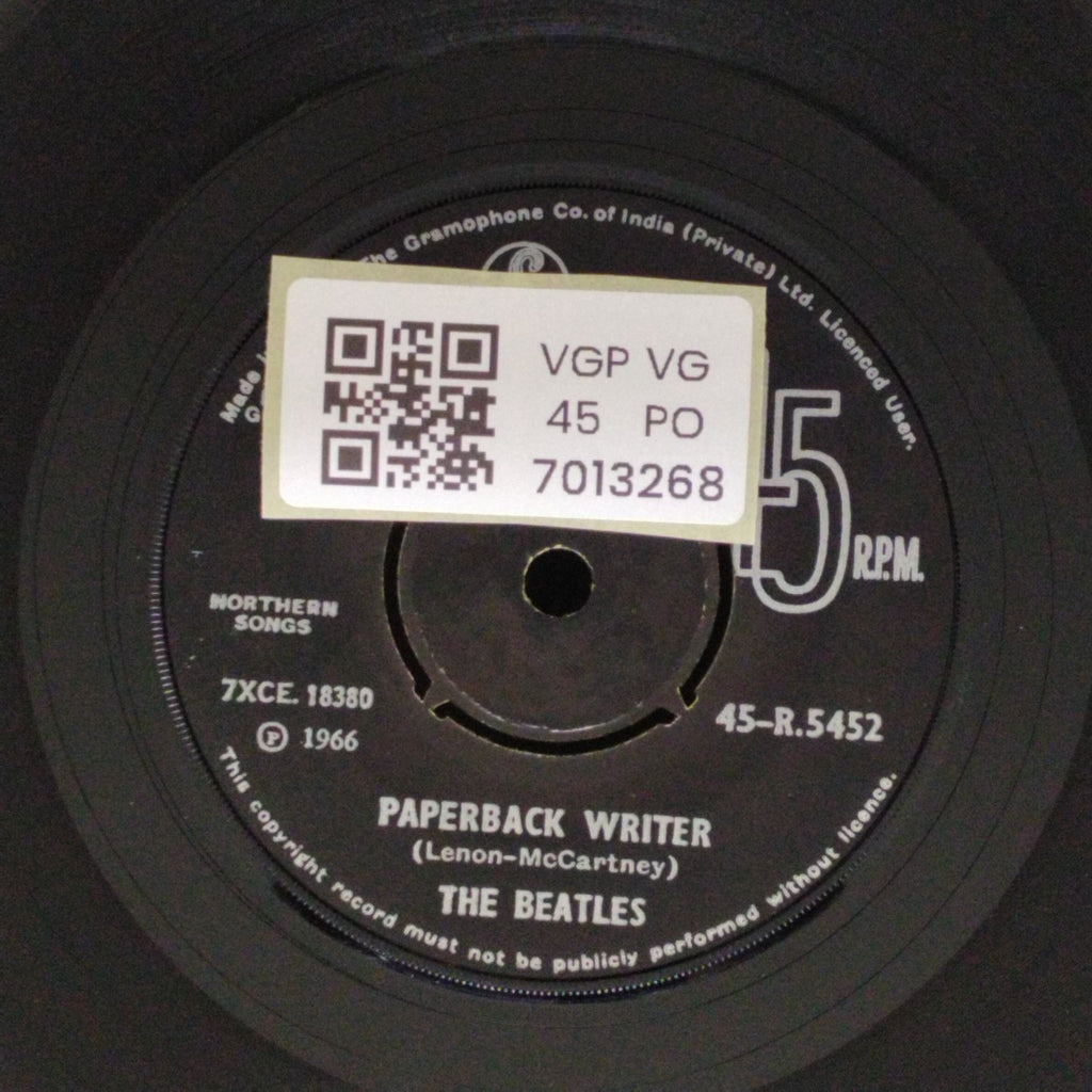 The Beatles - Rain / Paperback Writer (45-RPM)
