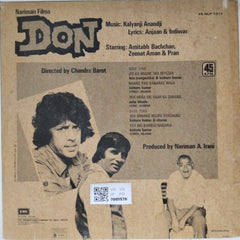 Kalyanji Anandji - Don (Vinyl)