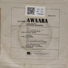 Shankar Jaikishan - Awaara (45-RPM)