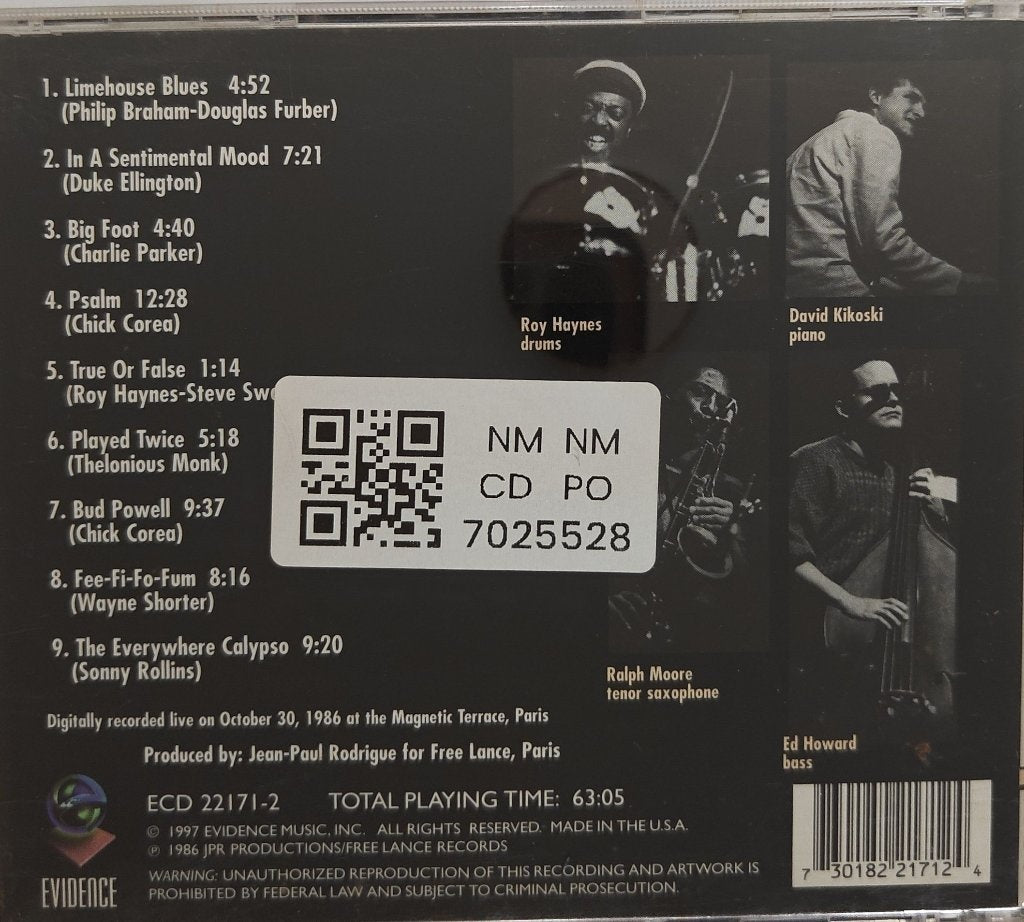 Roy Haynes - True Or False (CD)