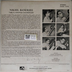 Nikhil Banerjee - Classical Music of India (Vinyl)