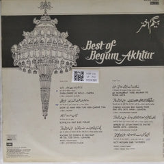 Begum Akhtar - Best of Begum Akhtar (Vinyl)