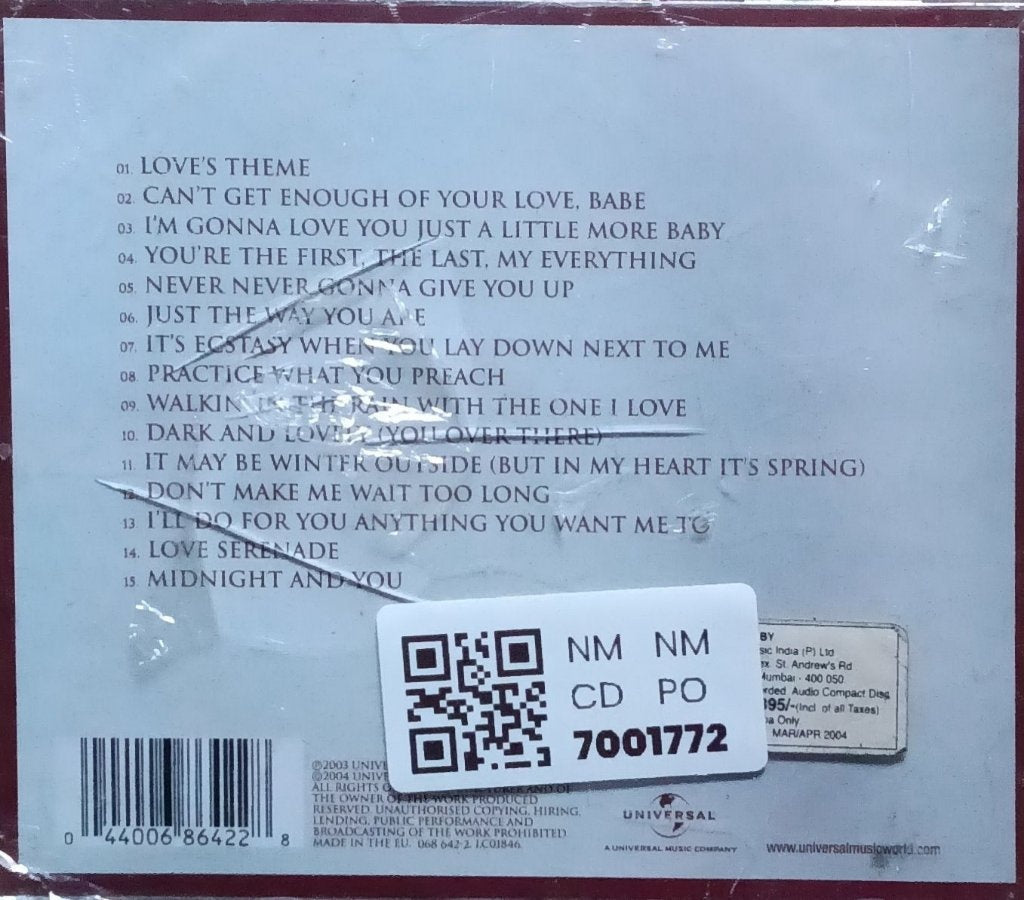 Barry White - Love Songs (CD)